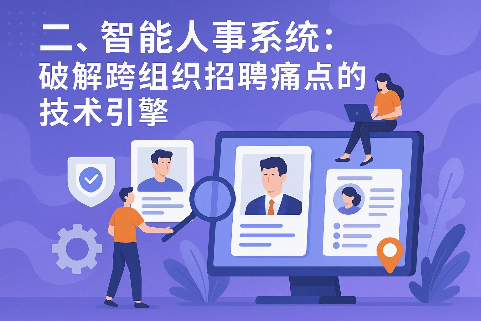 二、智能人事系统：破解跨组织招聘痛点的技术引擎