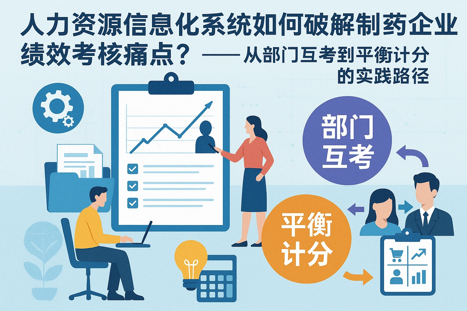 人力资源信息化系统如何破解制药企业绩效考核痛点?——从部门互考到平衡计分的实践路径