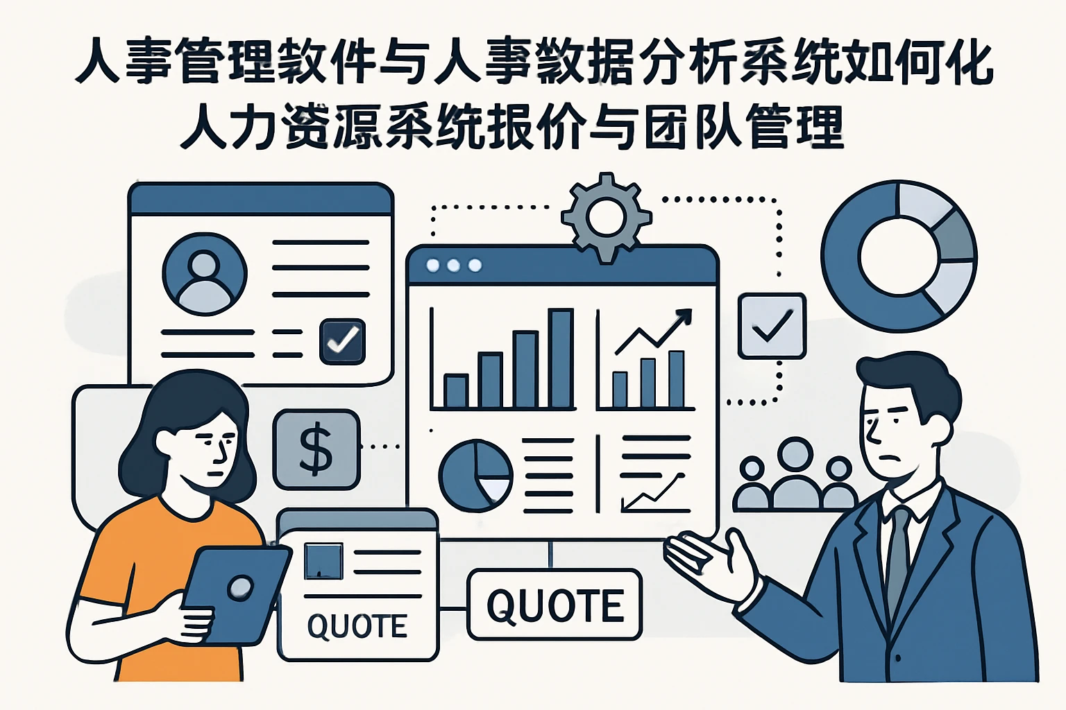 人事管理软件与人事数据分析系统如何优化人力资源系统报价与团队管理