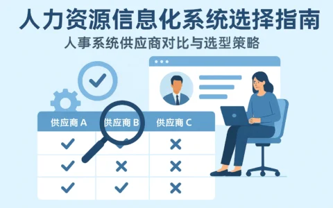 人力资源信息化系统选择指南：人事系统供应商对比与选型策略