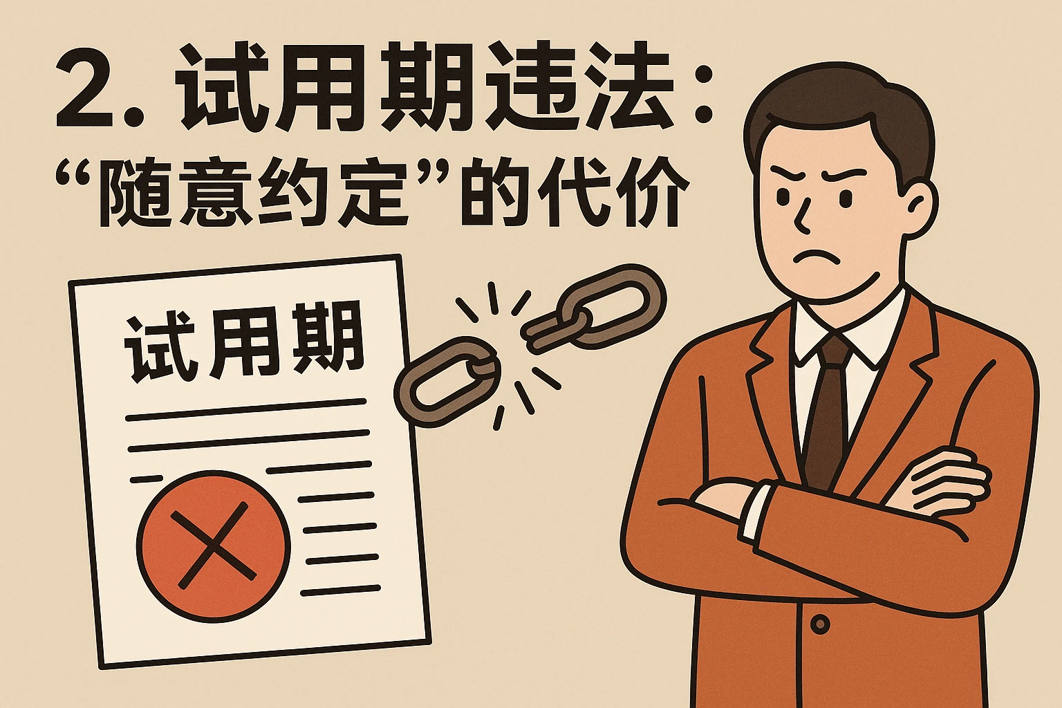 2. 试用期违法:“随意约定”的代价