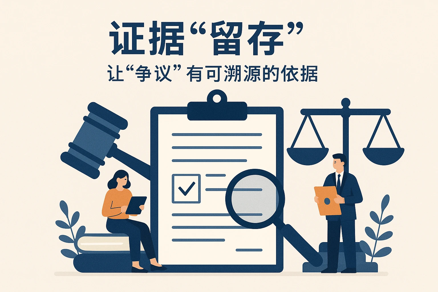 2. 证据“留存”：让“争议”有可溯源的依据