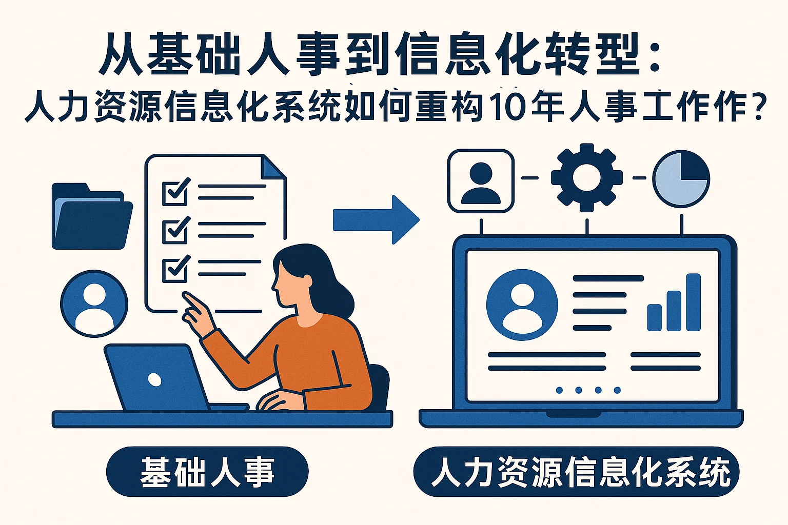 从基础人事到信息化转型:人力资源信息化系统如何重构10年人事工作?