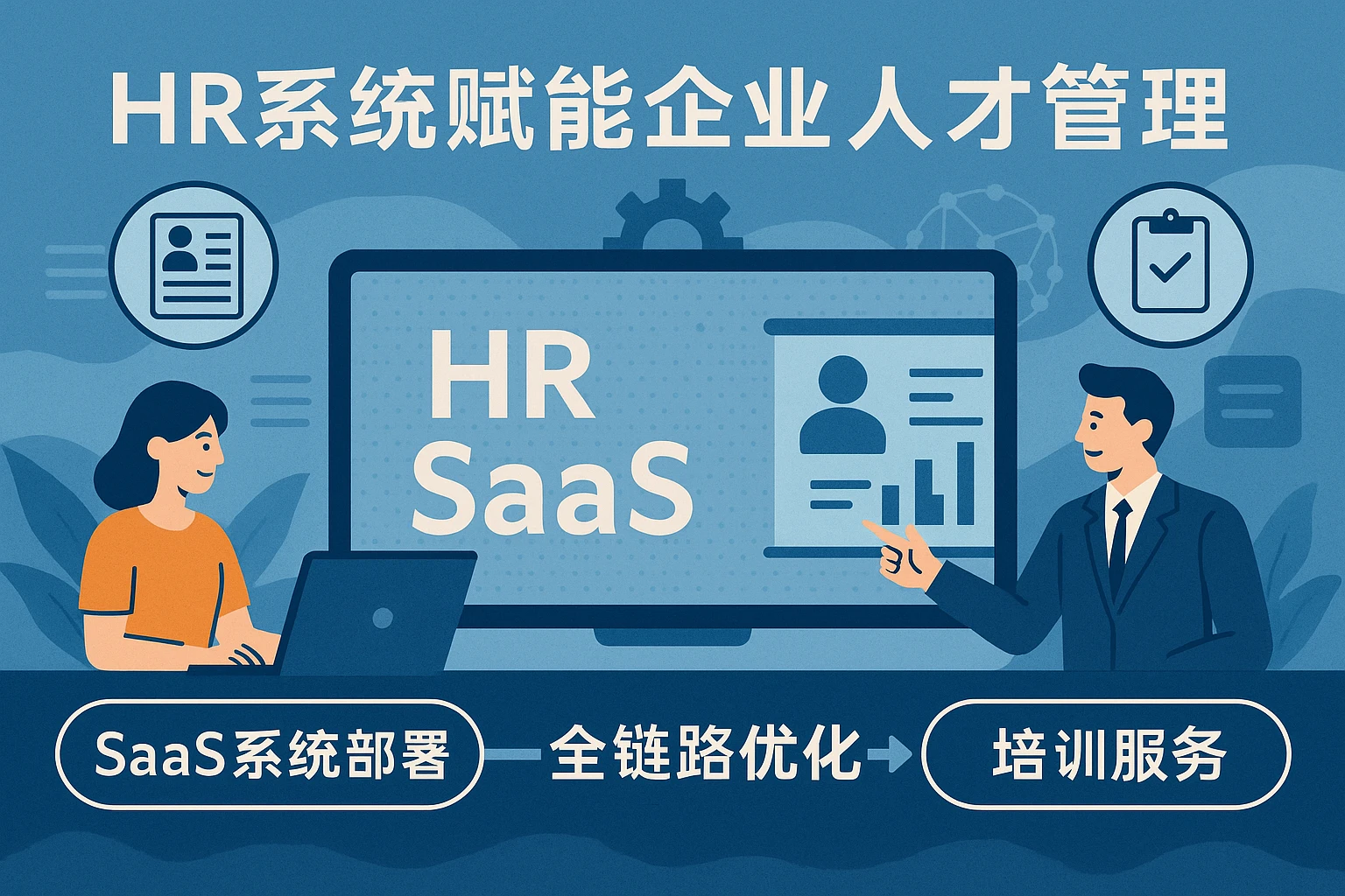 HR系统赋能企业人才管理:从人事SaaS系统部署到培训服务的全链路优化