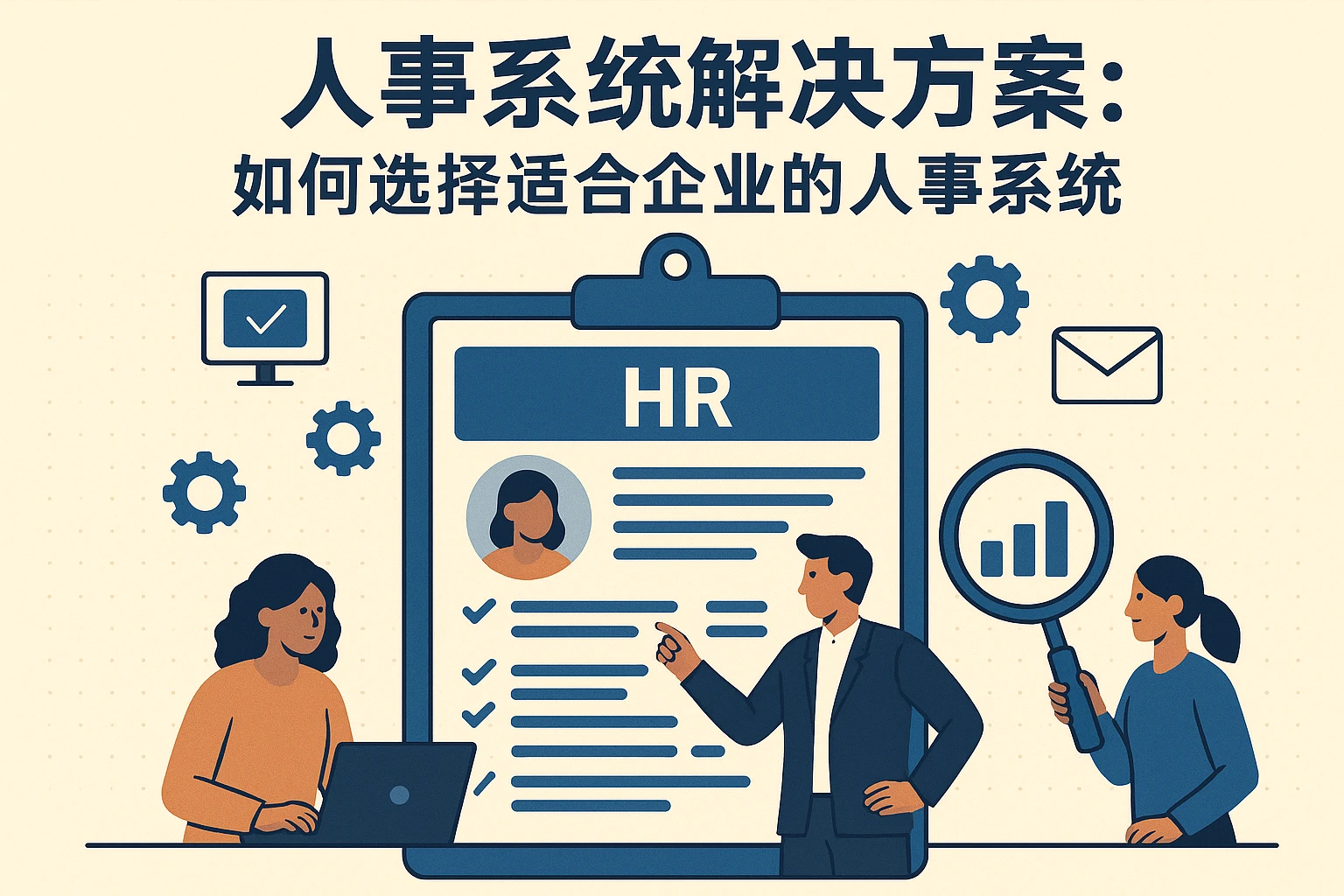 人事系统解决方案：如何选择适合企业的人事系统