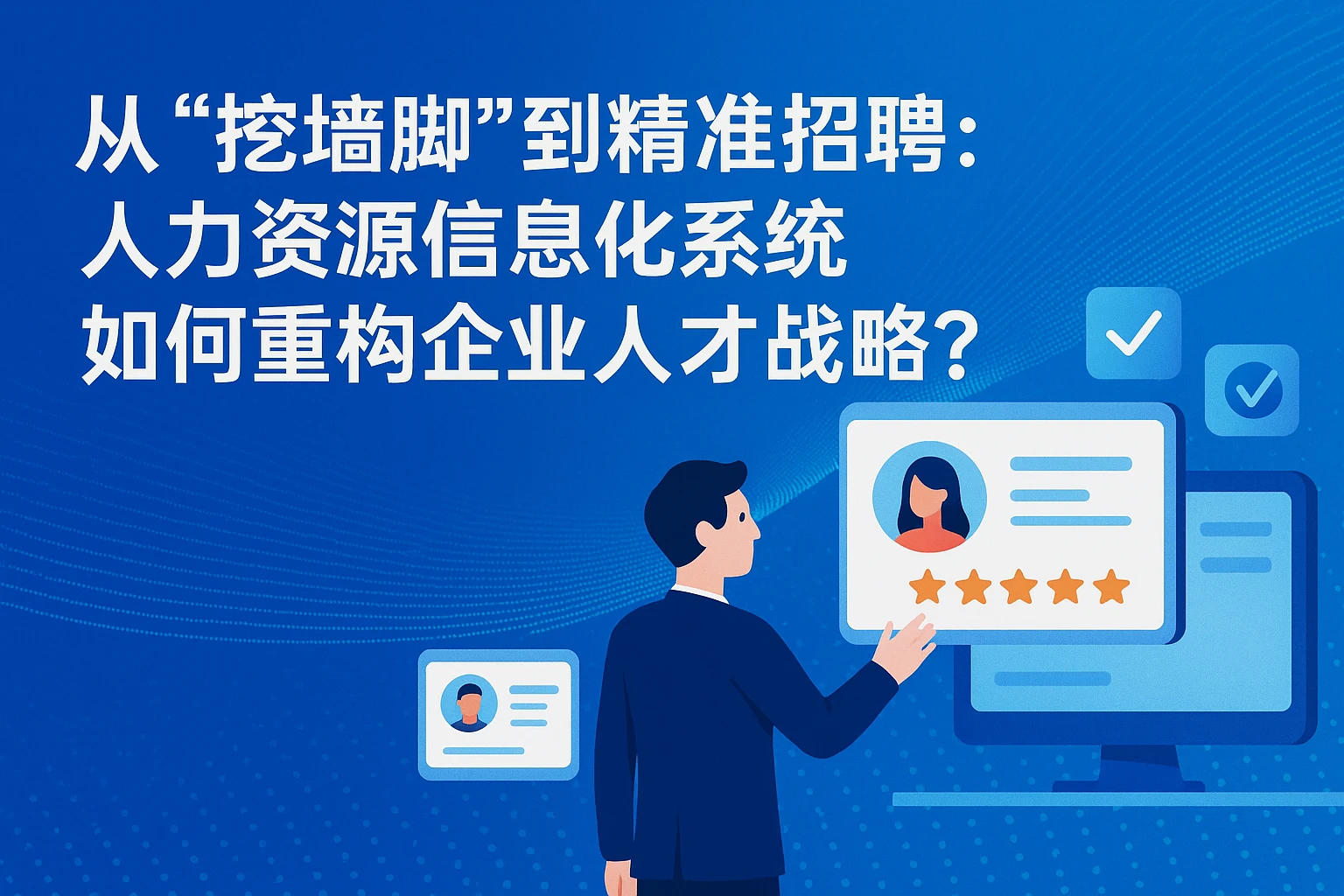 从“挖墙脚”到精准招聘：人力资源信息化系统如何重构企业人才战略？