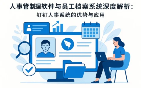 人事管理软件与员工档案系统深度解析：钉钉人事系统的优势与应用