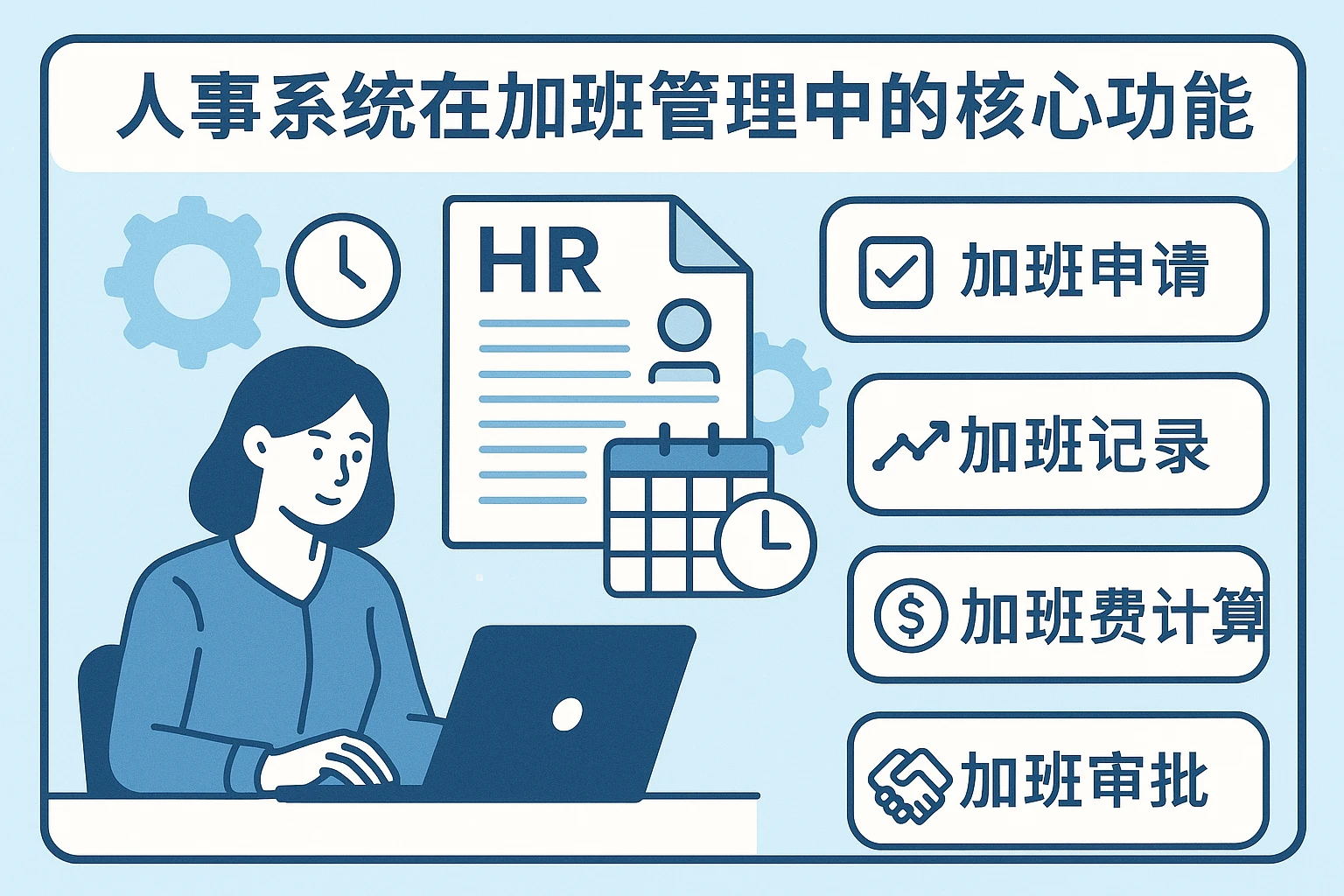 人事系统在加班管理中的核心功能