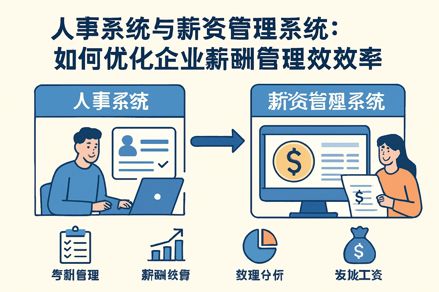 人事系统与薪资管理系统:如何优化企业薪酬管理效率