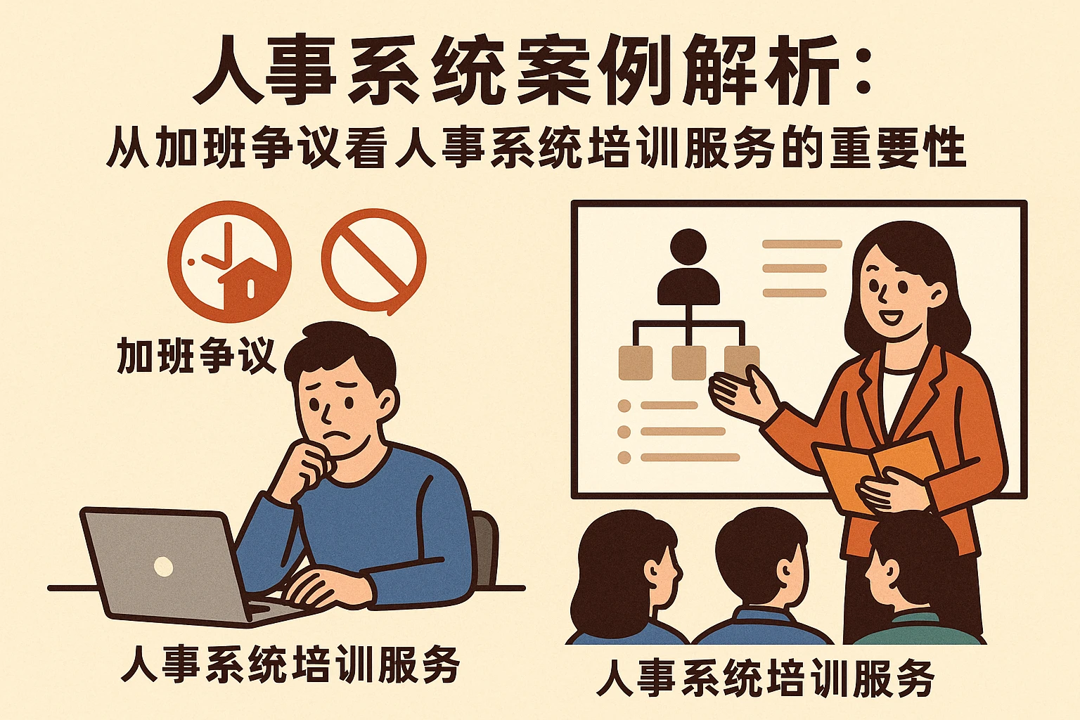 人事系统案例解析:从加班争议看人事系统培训服务的重要性