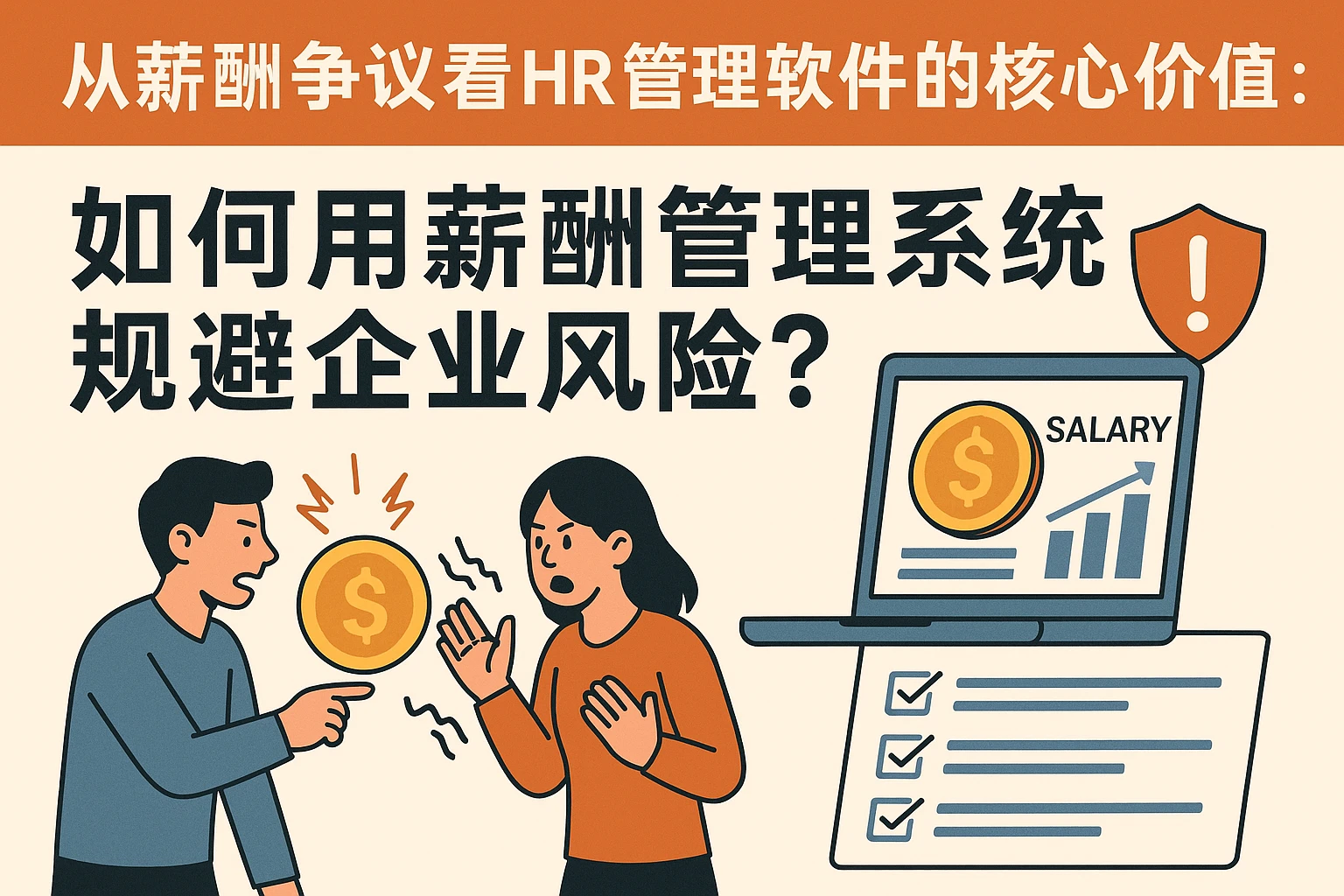 从薪酬争议看HR管理软件的核心价值：如何用薪酬管理系统规避企业风险？