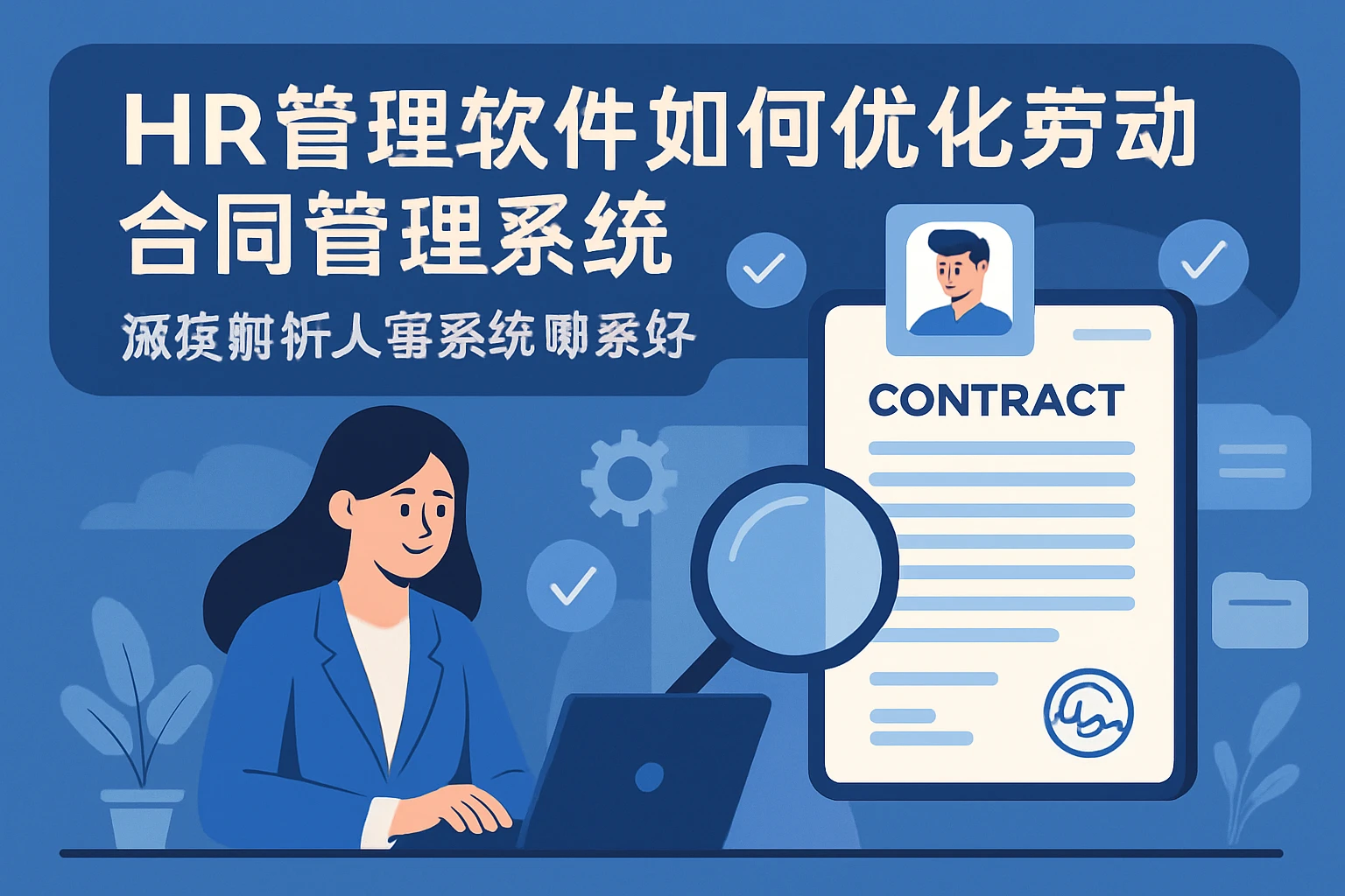 HR管理软件如何优化劳动合同管理系统：深度解析人事系统哪家好