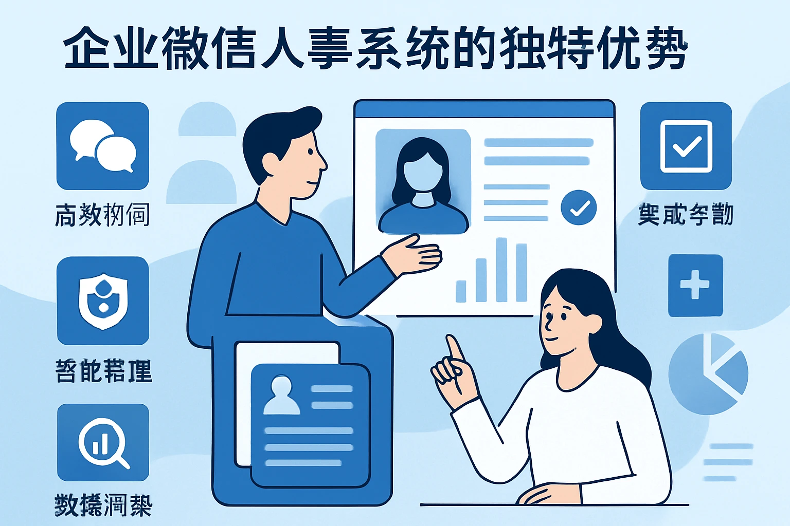 企业微信人事系统的独特优势