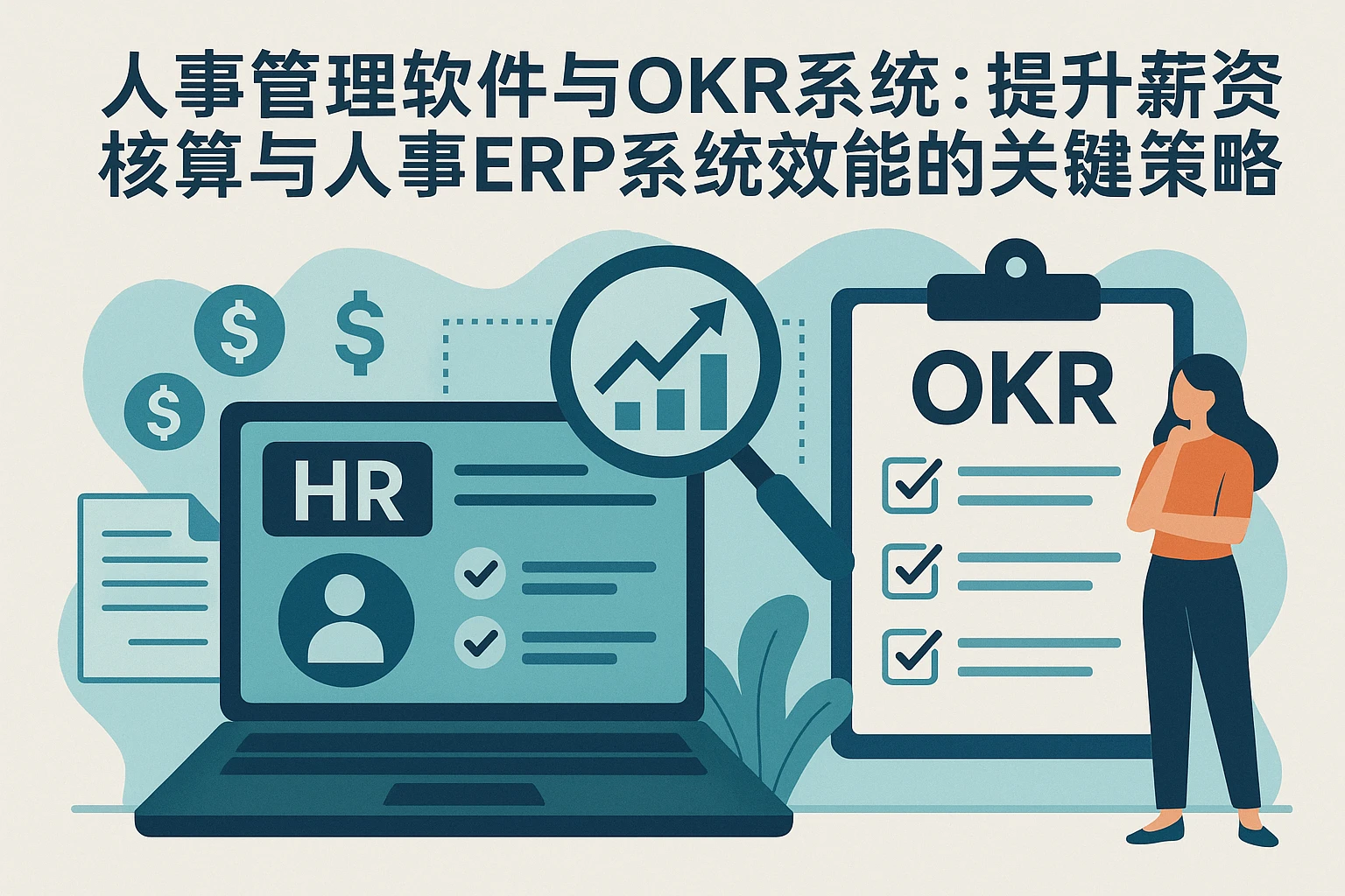 人事管理软件与OKR系统：提升薪资核算与人事ERP系统效能的关键策略