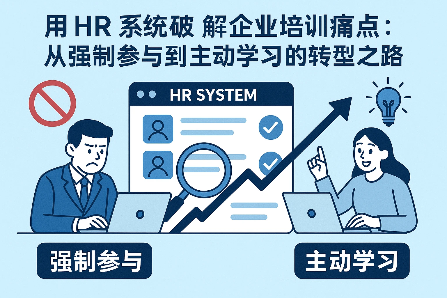 用HR系统破解企业培训痛点:从强制参与到主动学习的转型之路
