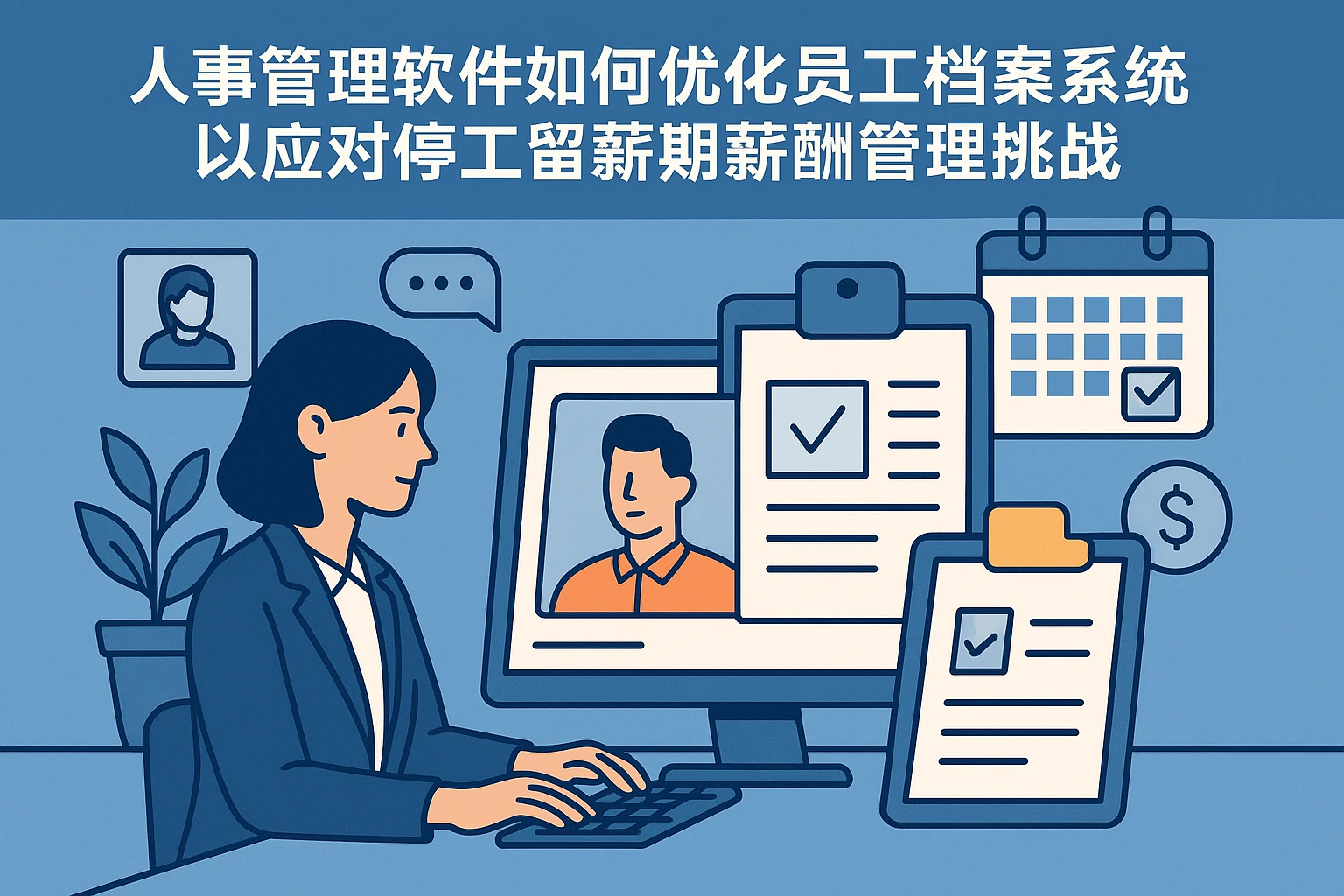 人事管理软件如何优化员工档案系统以应对停工留薪期薪酬管理挑战