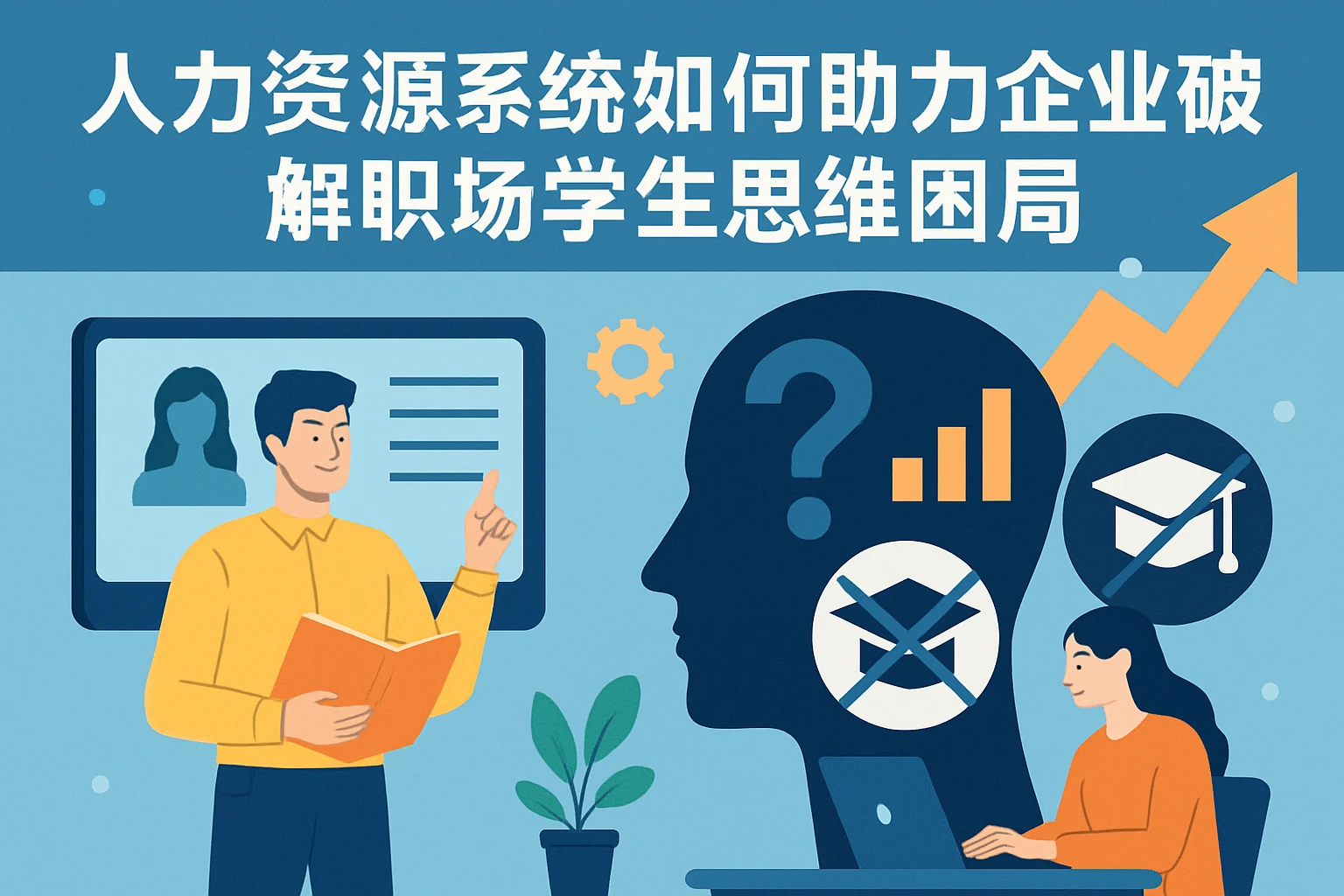 人力资源系统如何助力企业破解职场学生思维困局