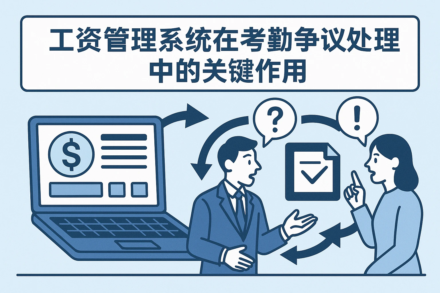 工资管理系统在考勤争议处理中的关键作用