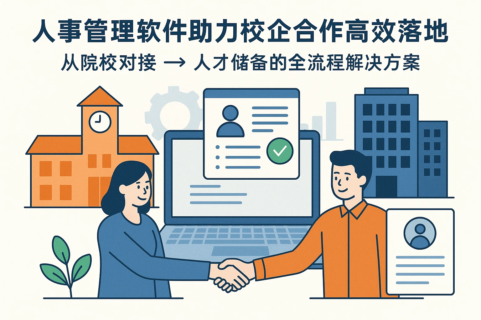 人事管理软件助力校企合作高效落地：从院校对接 to 人才储备的全流程解决方案