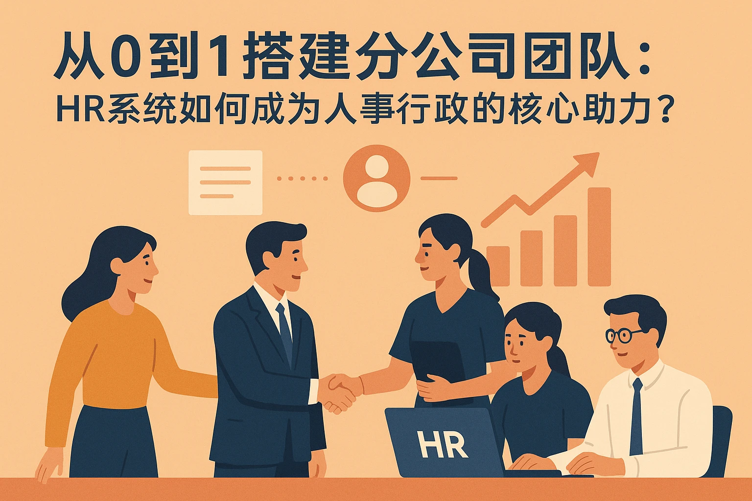 从0到1搭建分公司团队:HR系统如何成为人事行政的核心助力?