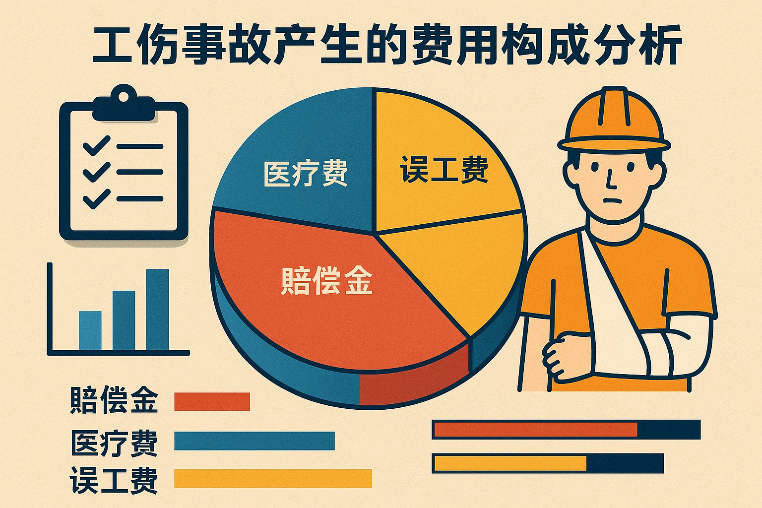 工伤事故产生的费用构成与分析