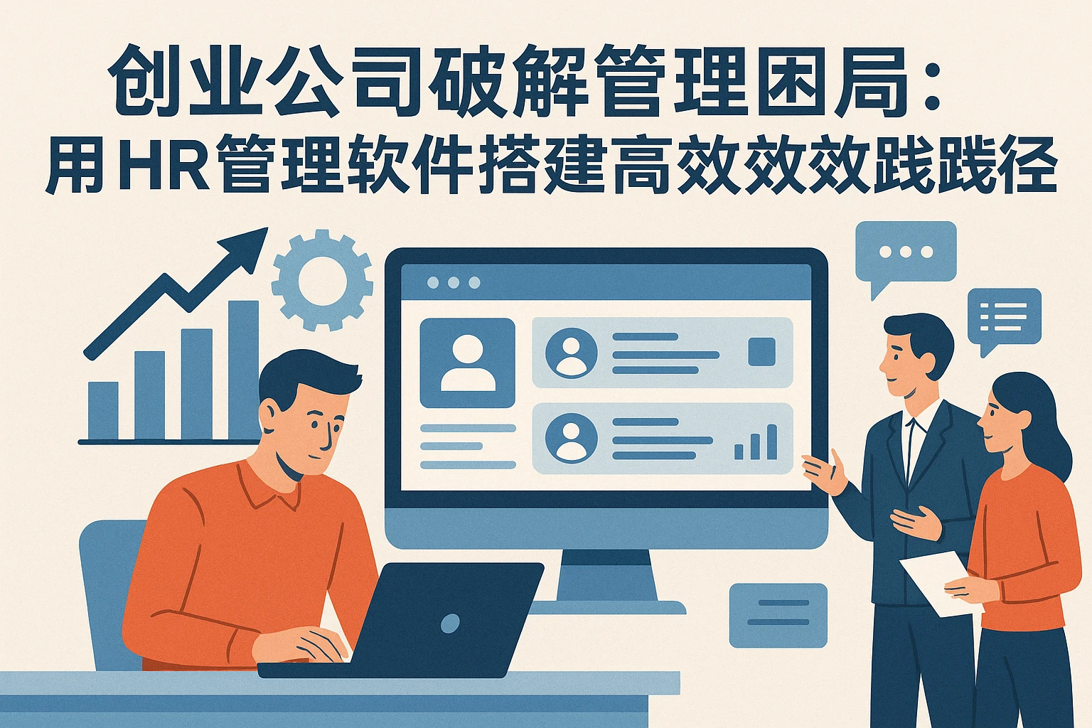 创业公司破解管理困局：用HR管理软件搭建高效人事体系的实战路径