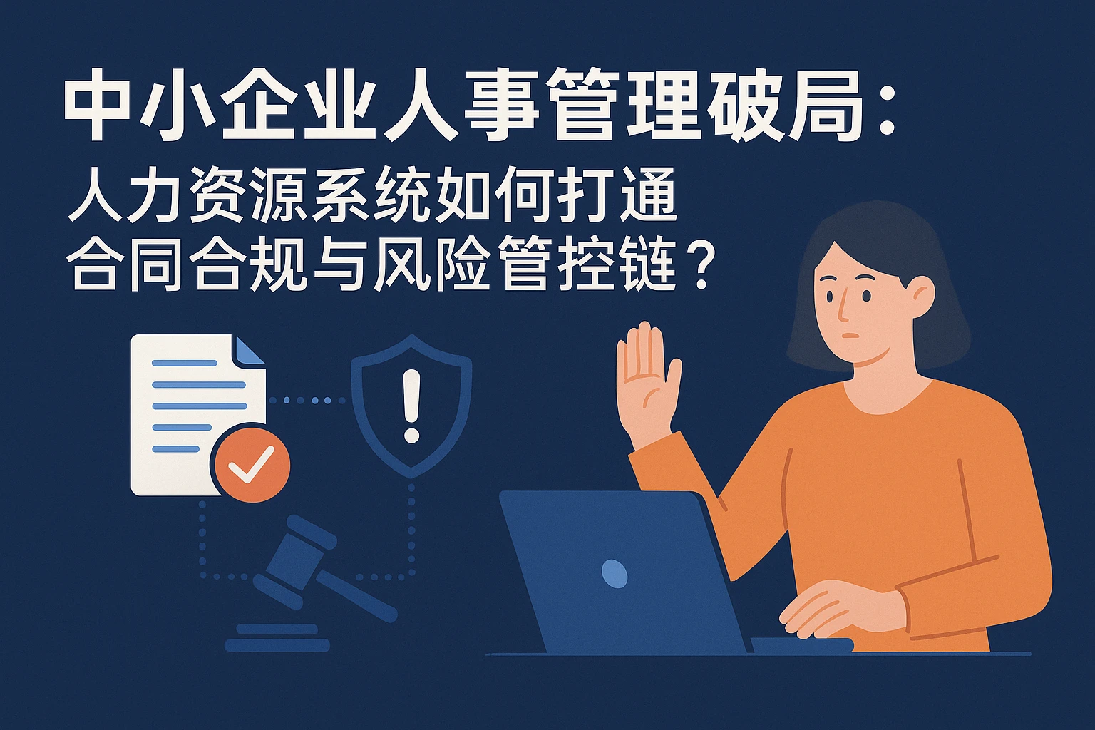 中小企业人事管理破局：人力资源系统如何打通合同合规与风险管控链路？