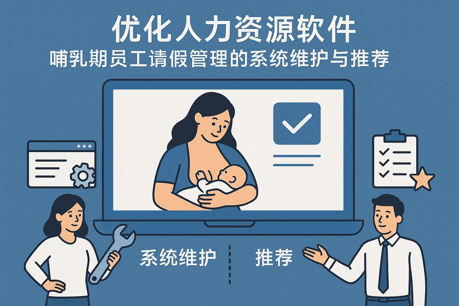 优化人力资源软件：哺乳期员工请假管理的系统维护与推荐