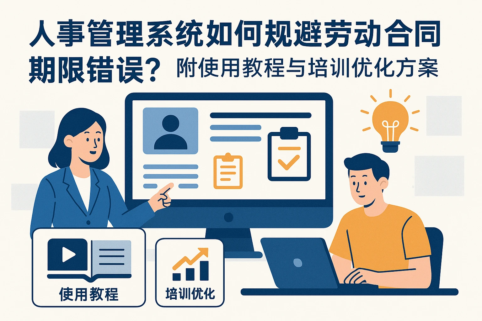 人事管理系统如何规避劳动合同期限错误？附使用教程与培训优化方案