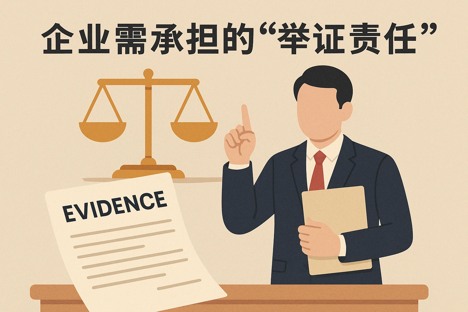 2. 企业需承担的“举证责任”