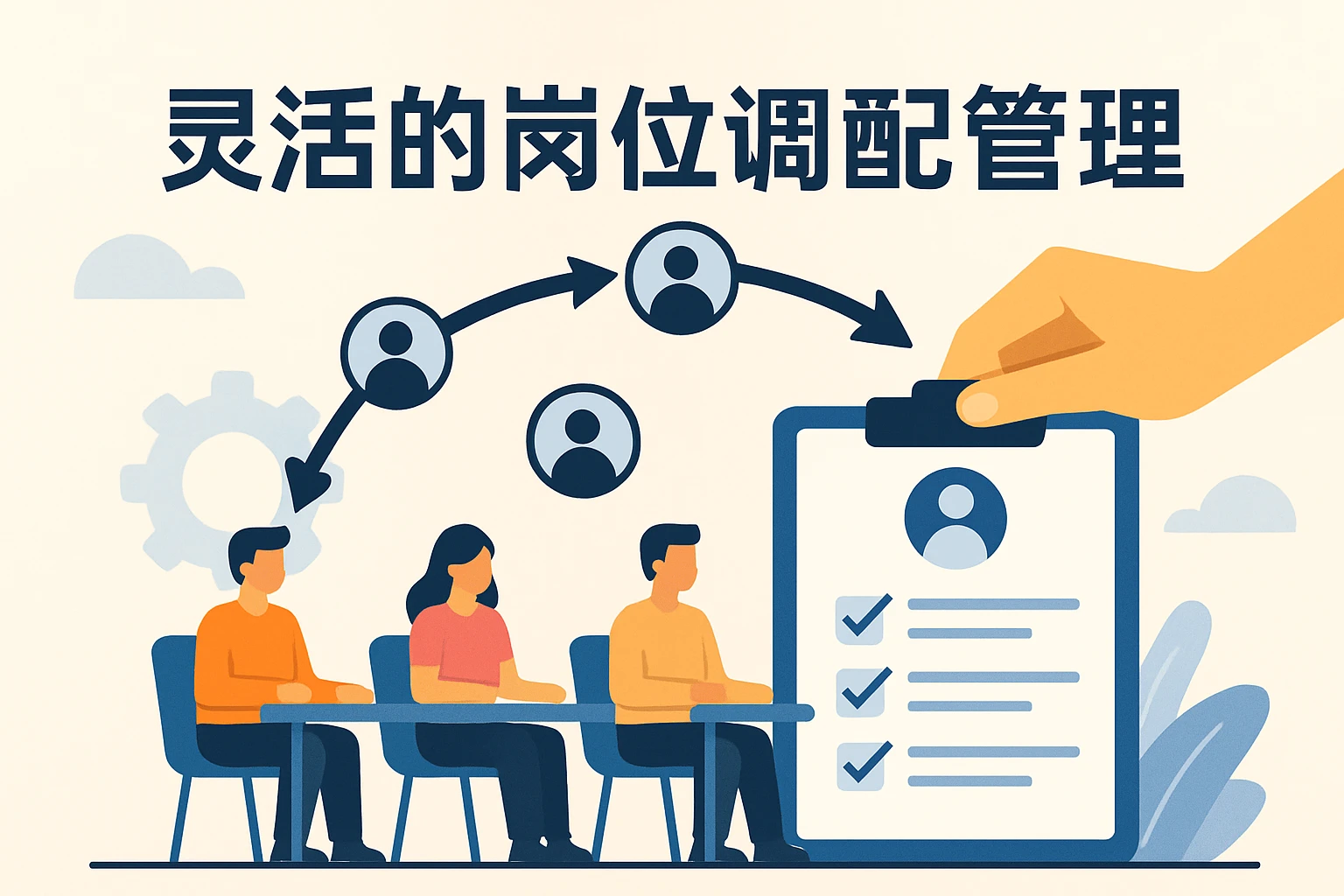 灵活的岗位调配管理
