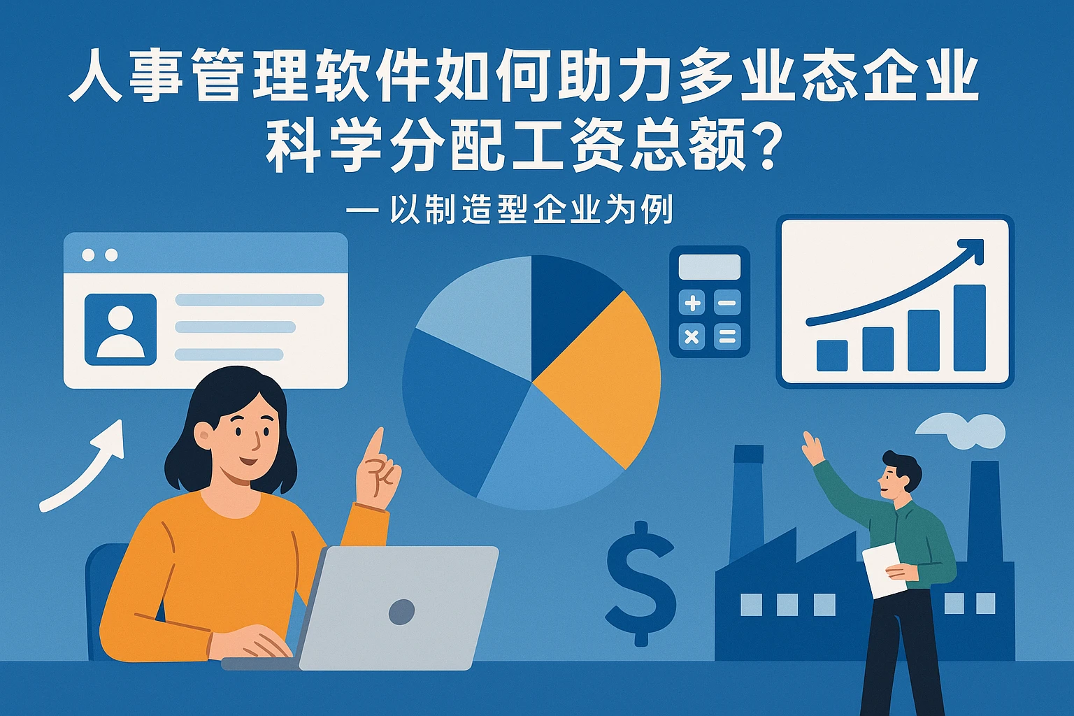 人事管理软件如何助力多业态企业科学分配工资总额？——以制造型企业为例