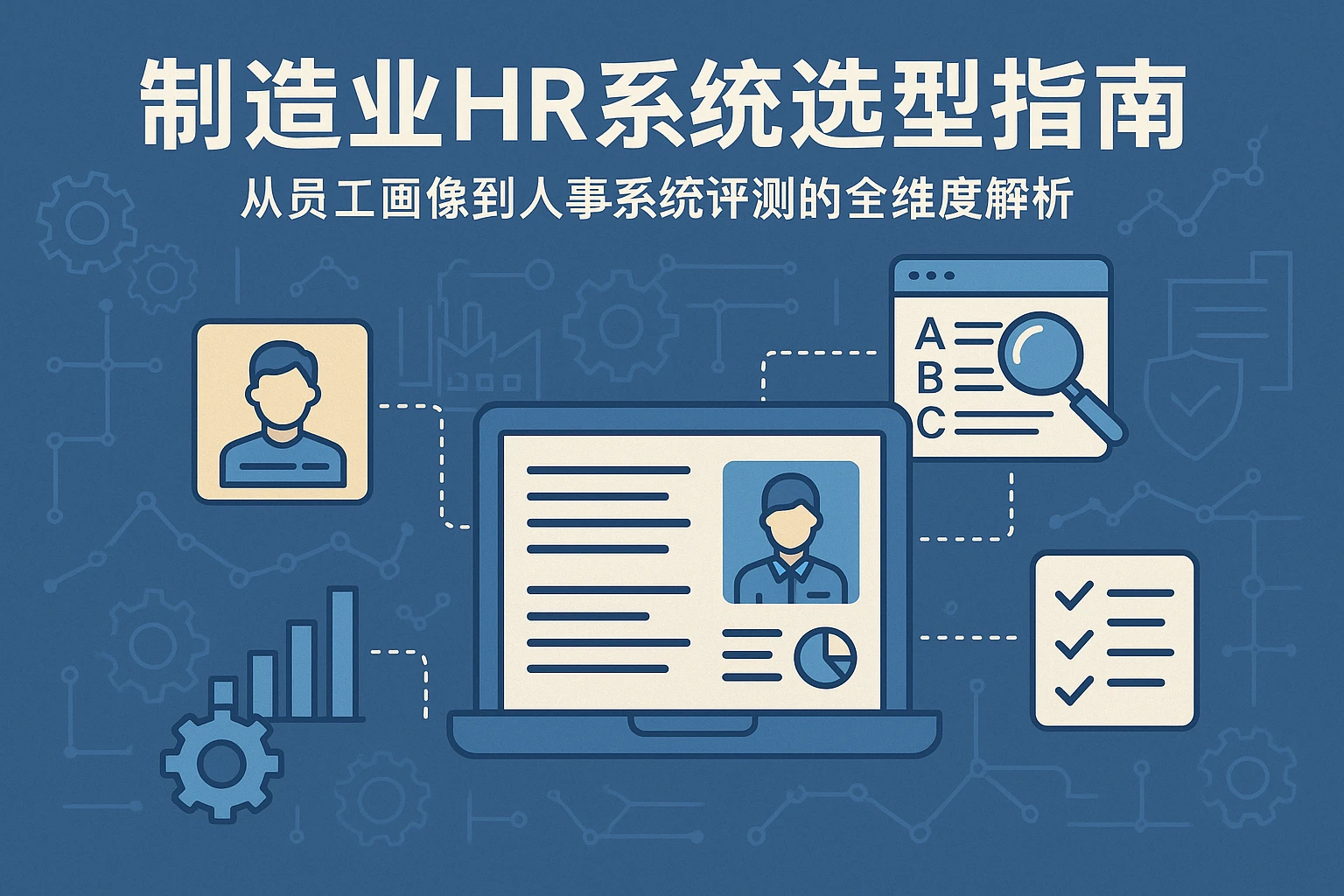 制造业HR系统选型指南:从员工画像到人事系统评测的全维度解析