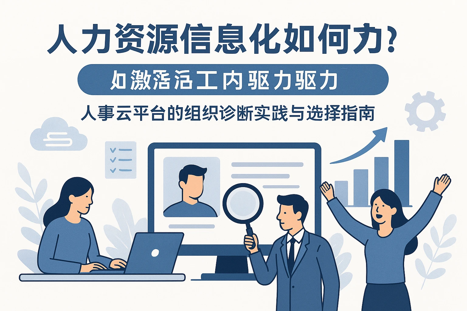 人力资源信息化系统如何激活员工内驱力？人事云平台的组织诊断实践与选择指南