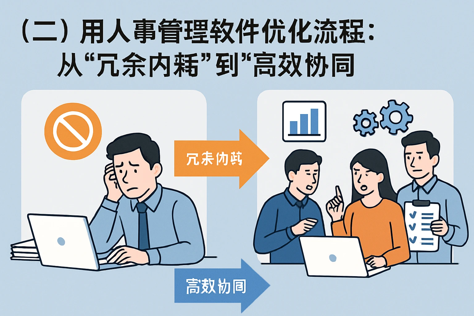 （二）用人事管理软件优化流程：从“冗余内耗”到“高效协同”