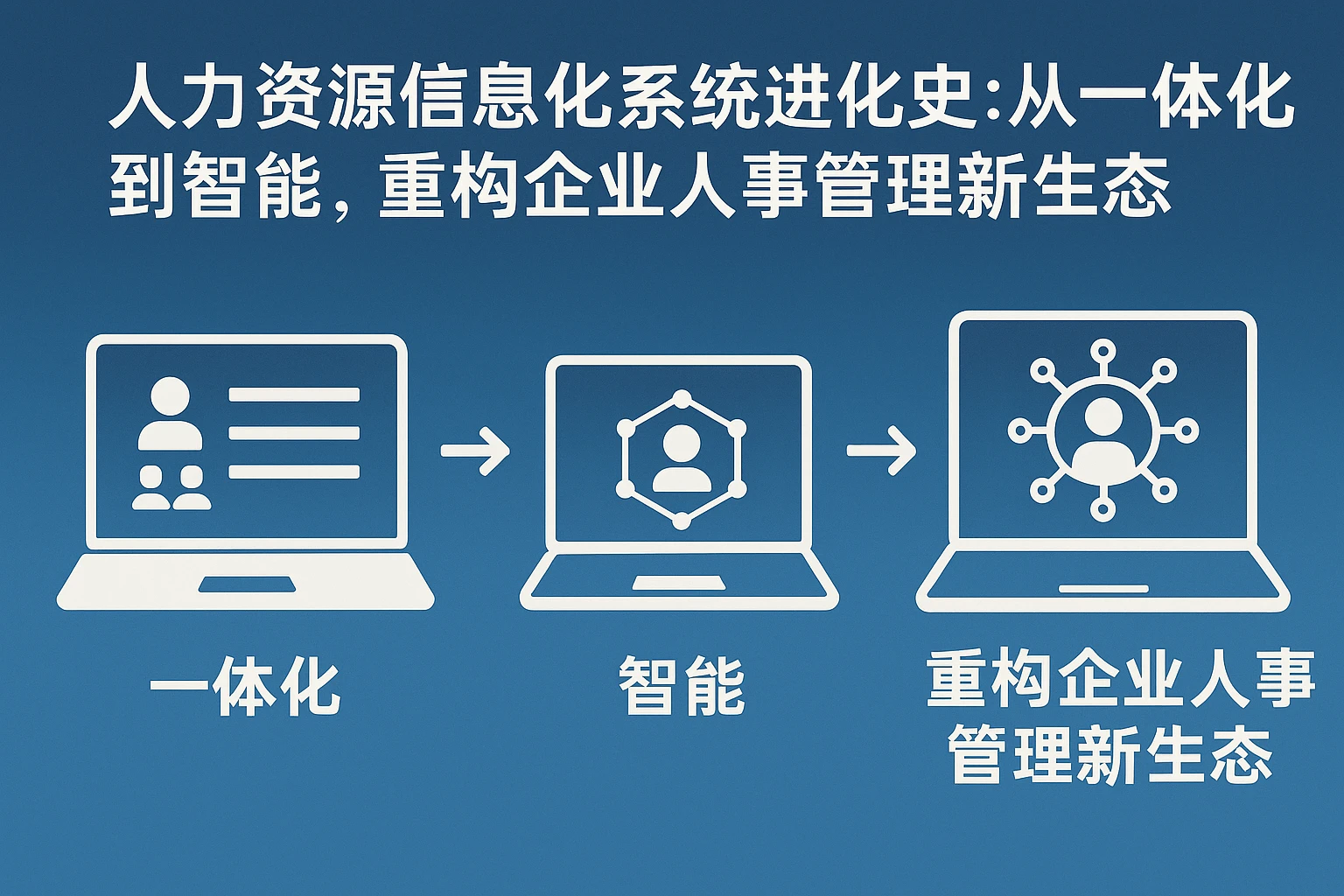 人力资源信息化系统进化史：从一体化到智能，重构企业人事管理新生态