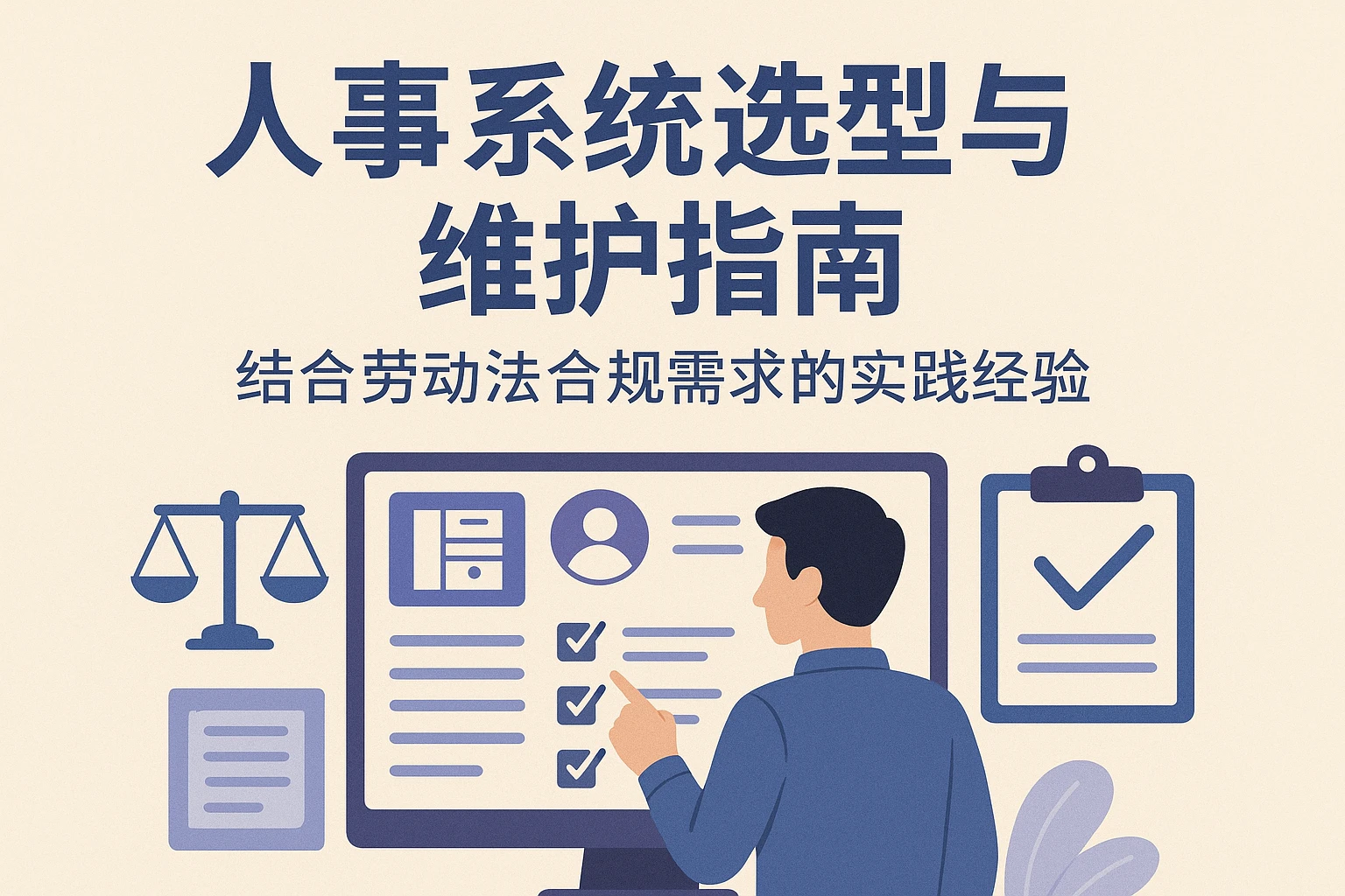 人事系统选型与维护指南：结合劳动法合规需求的实践经验