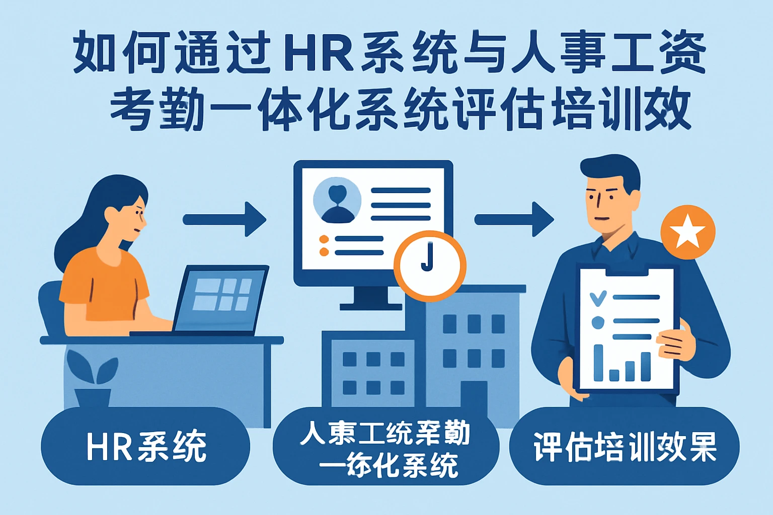 如何通过HR系统与人事工资考勤一体化系统评估培训效果