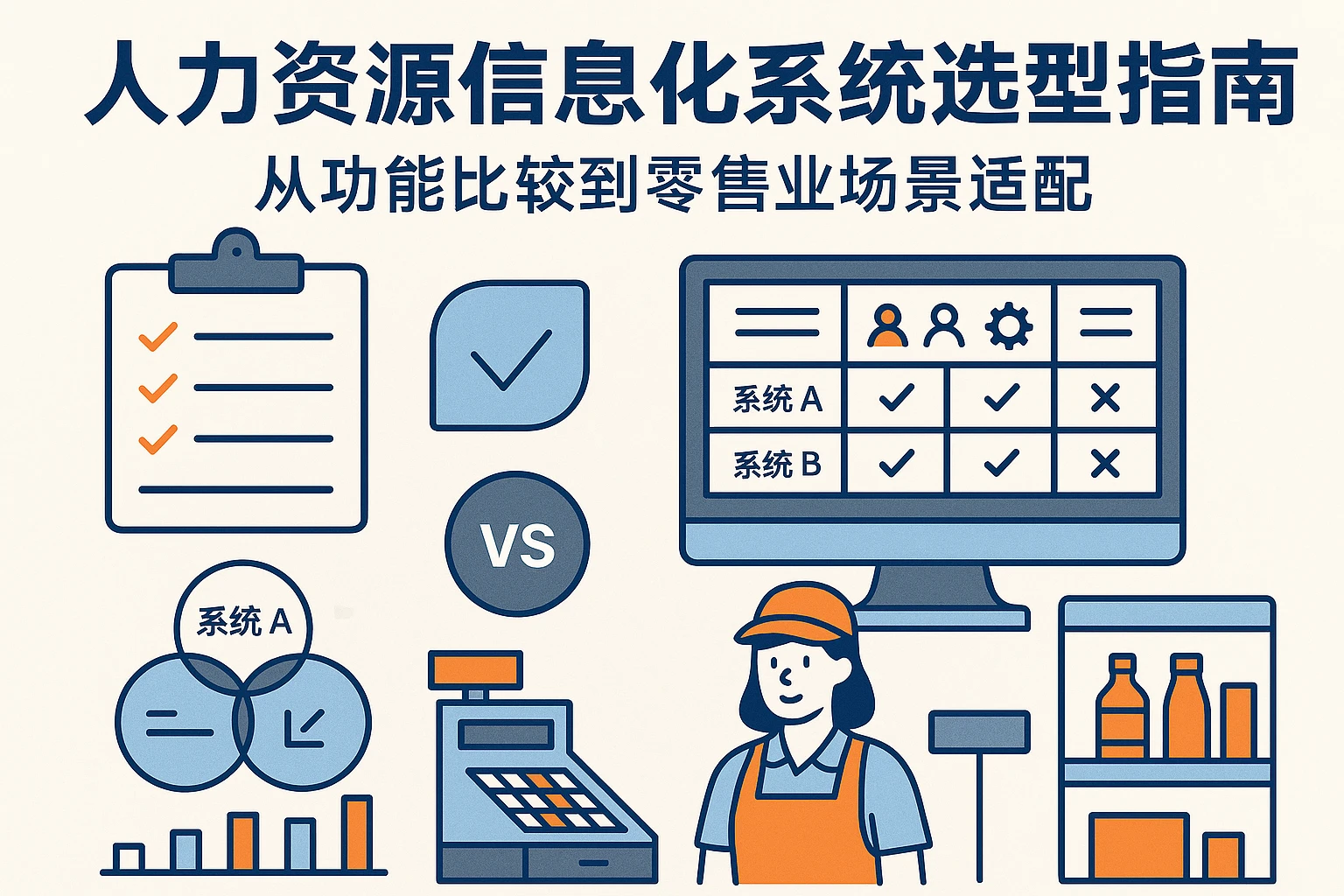 人力资源信息化系统选型指南：从功能比较到零售业场景适配