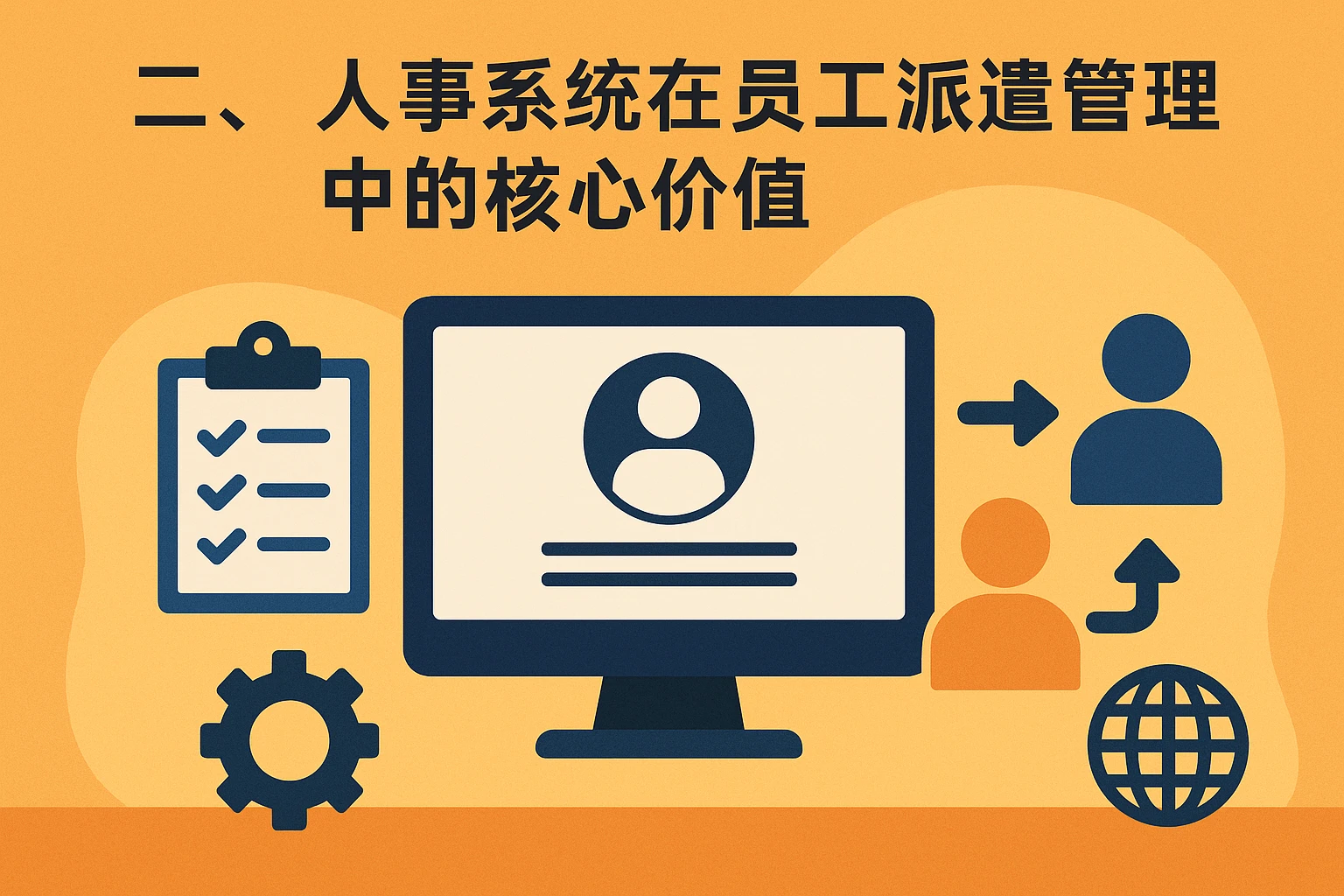 二、人事系统在员工派遣管理中的核心价值