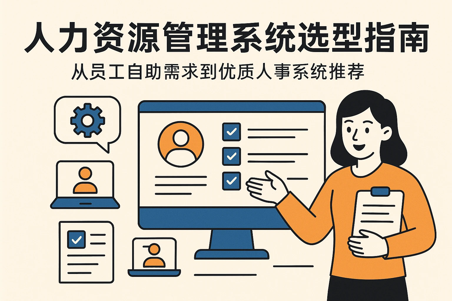 人力资源管理系统选型指南：从员工自助需求到优质人事系统推荐