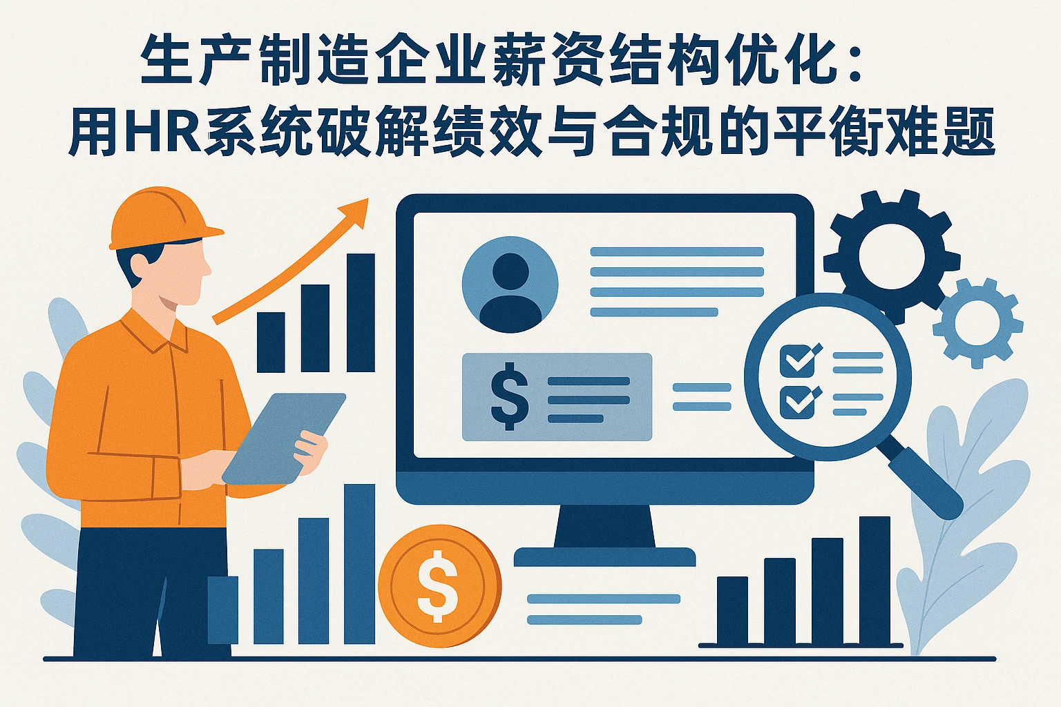 生产制造企业薪资结构优化：用HR系统破解绩效与合规的平衡难题