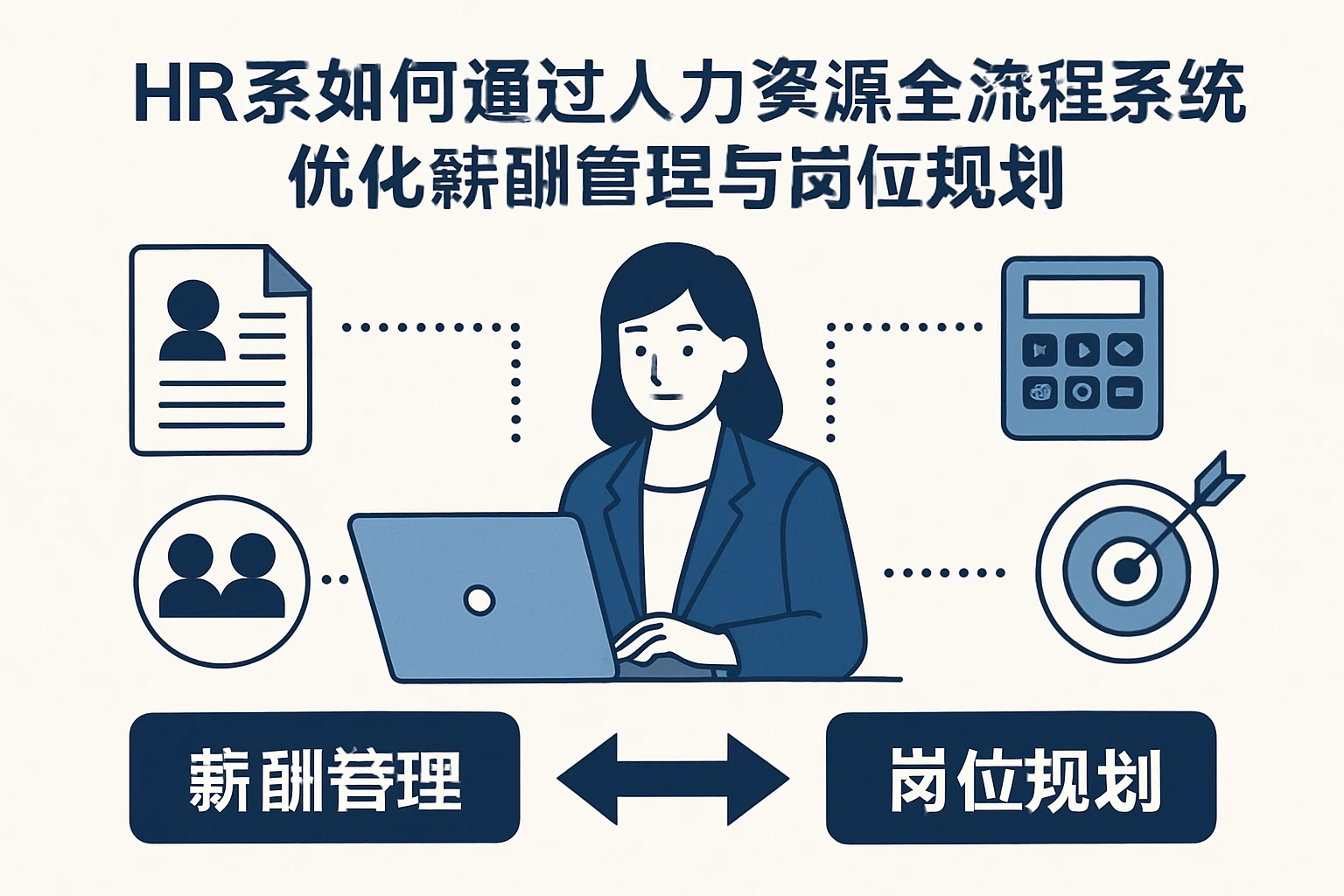 HR系统如何通过人力资源全流程系统优化薪酬管理与岗位规划