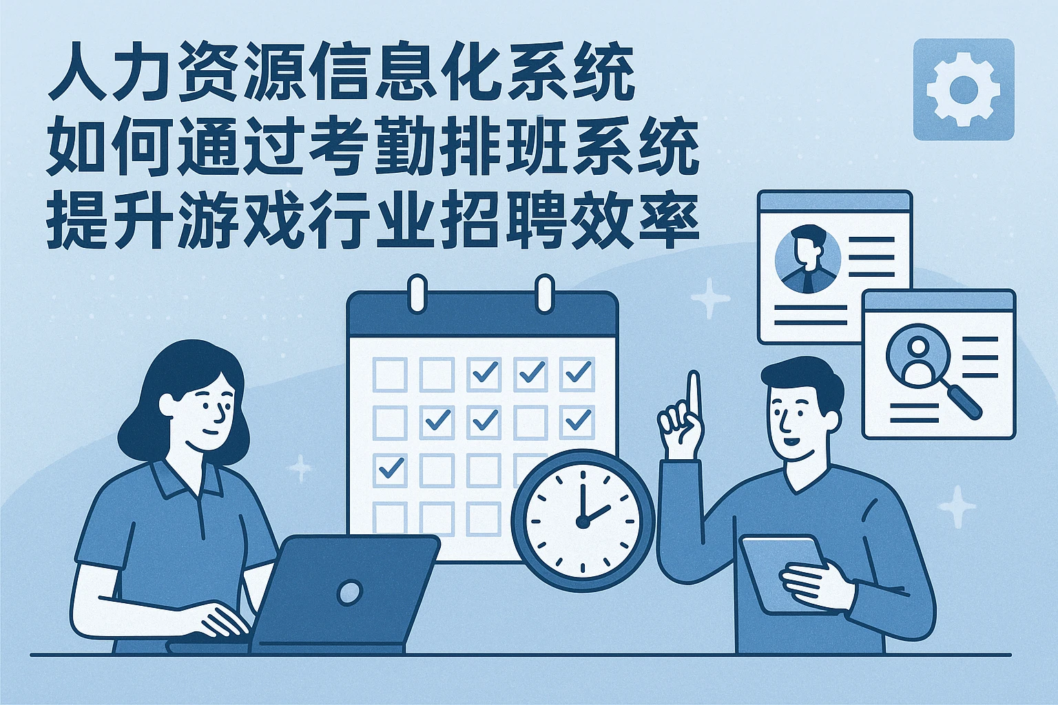 人力资源信息化系统如何通过考勤排班系统提升游戏行业招聘效率