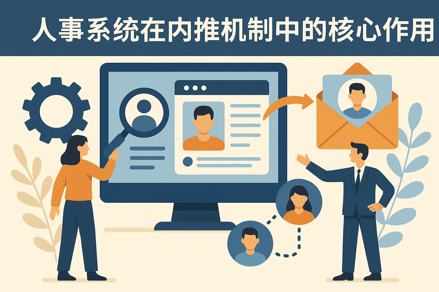 人事系统在内推机制中的核心作用