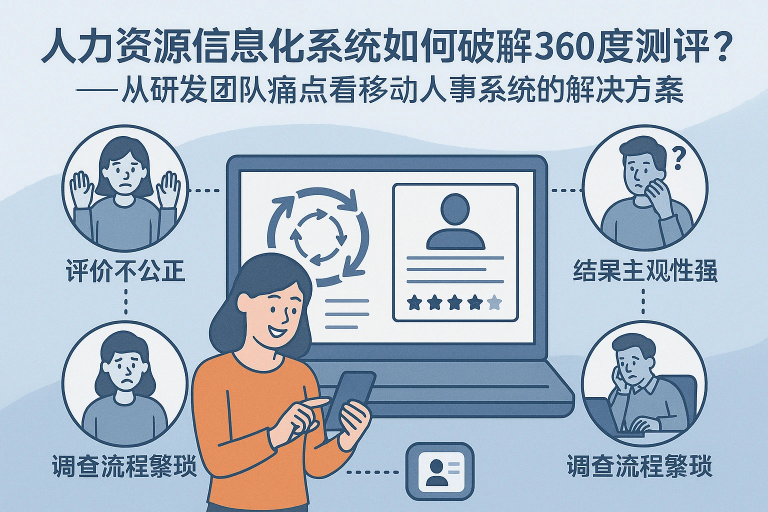 人力资源信息化系统如何破解360度测评争议？——从研发团队痛点看移动人事系统的解决方案
