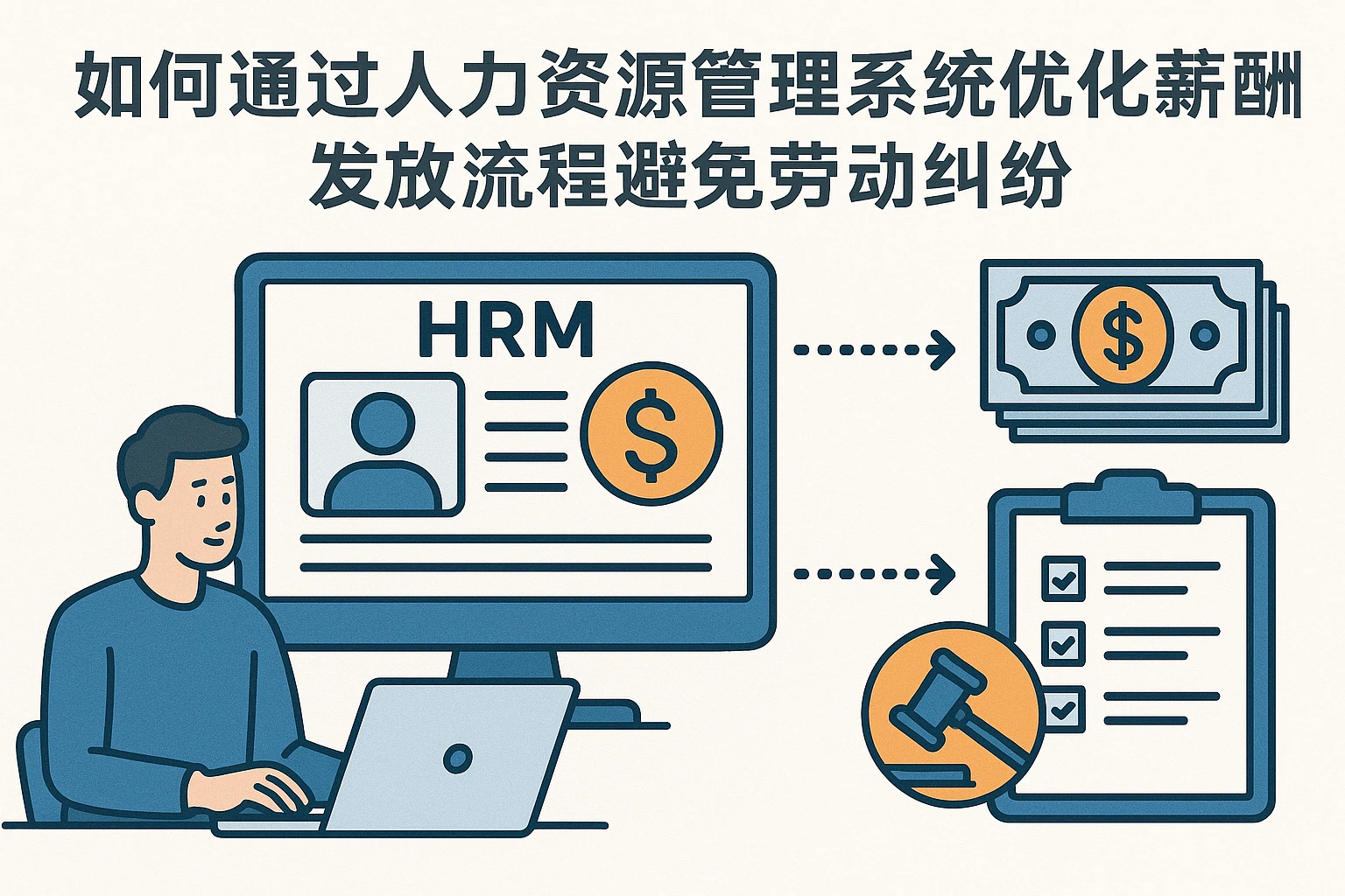如何通过人力资源管理系统优化薪酬发放流程避免劳动纠纷