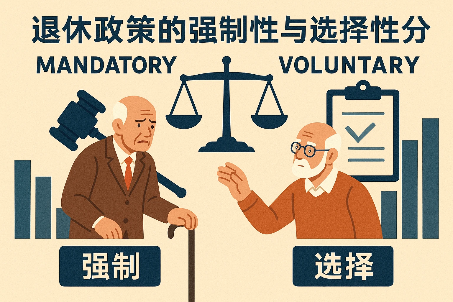 退休政策的强制性与选择性分析