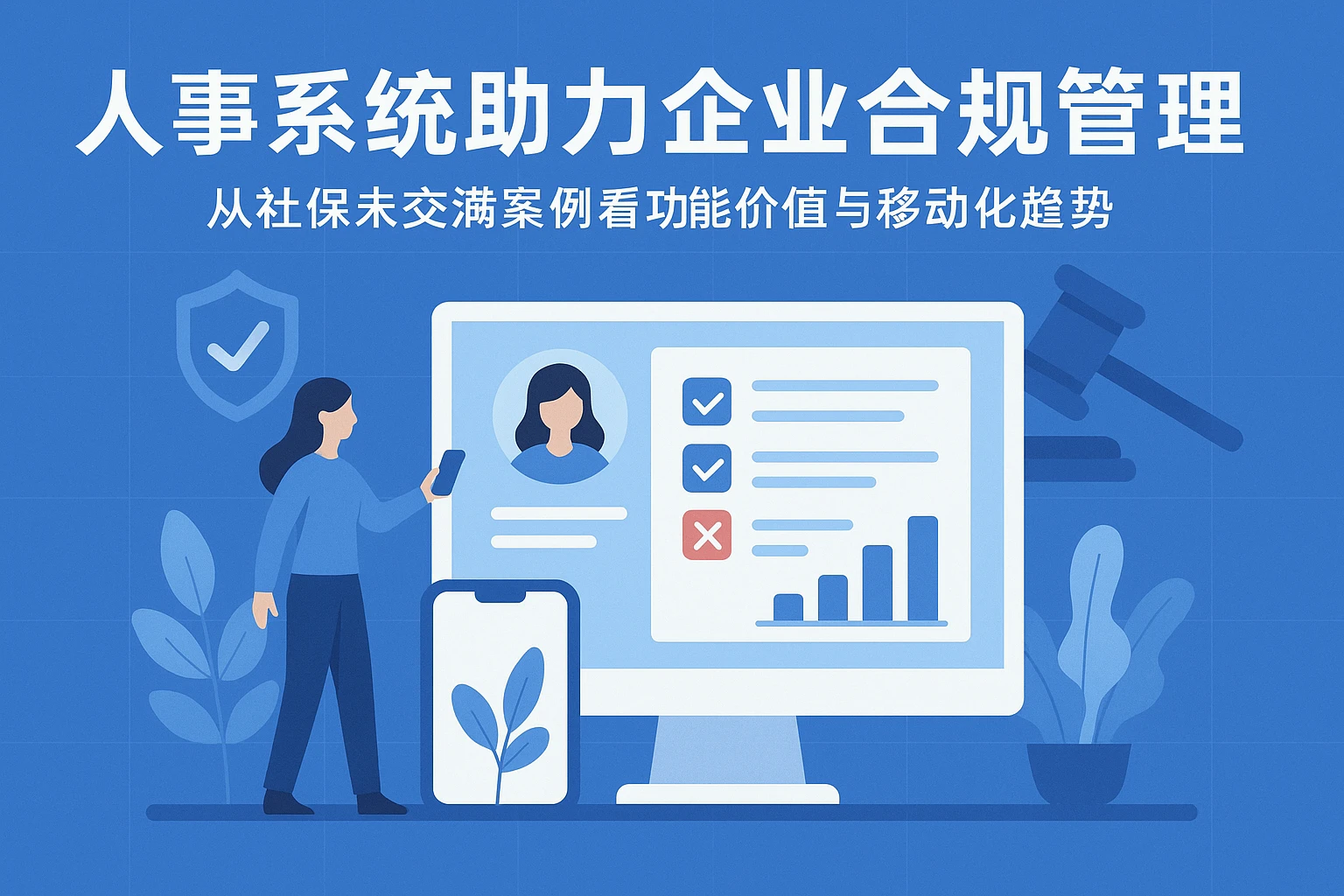 人事系统助力企业合规管理：从社保未交满案例看功能价值与移动化趋势