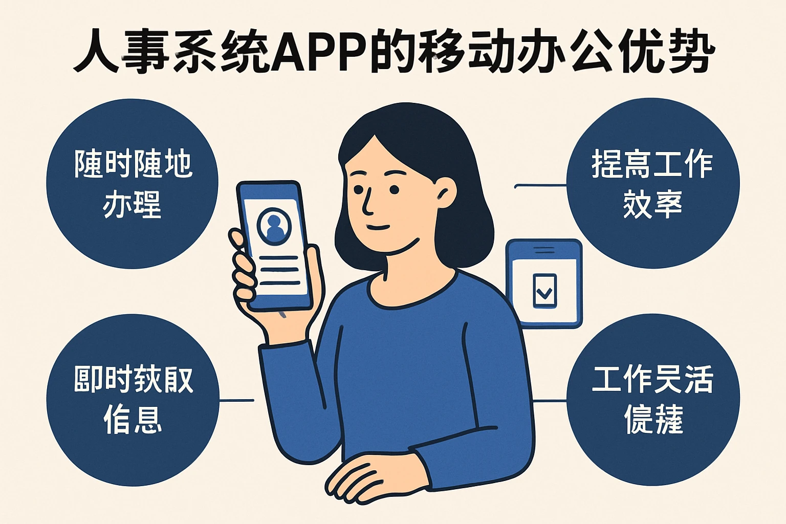 人事系统APP的移动办公优势